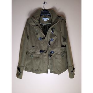 Celebrity Pink Hooded Coat